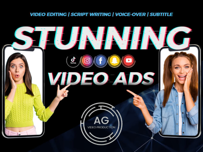 Gig Preview - Create attractive short video ads for facebook, instagram, and shopify