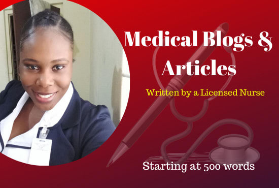 Bestseller - research and write medical blogs or articles