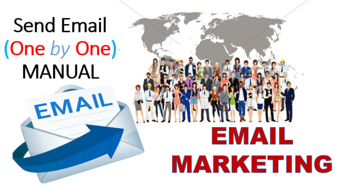 Gig Preview - Do email marketing through sending emails manually 1 by 1