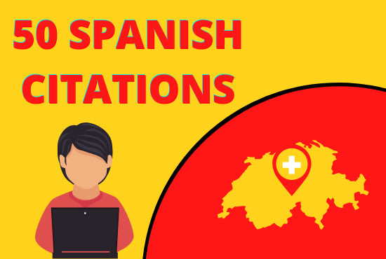 Gig Preview - Do best spain local citation links for spanish SEO