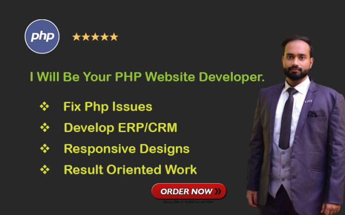 Gig Preview - Be your php developer and will write php script