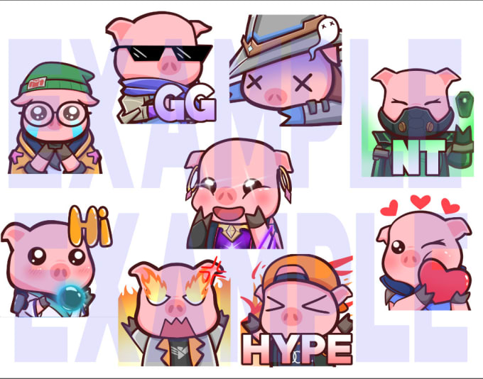 Gig Preview - Draw you a twitch emote