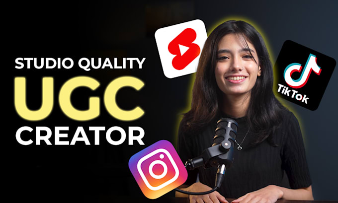 Gig Preview - Create high quality ugc video tiktok, reels, yt shorts