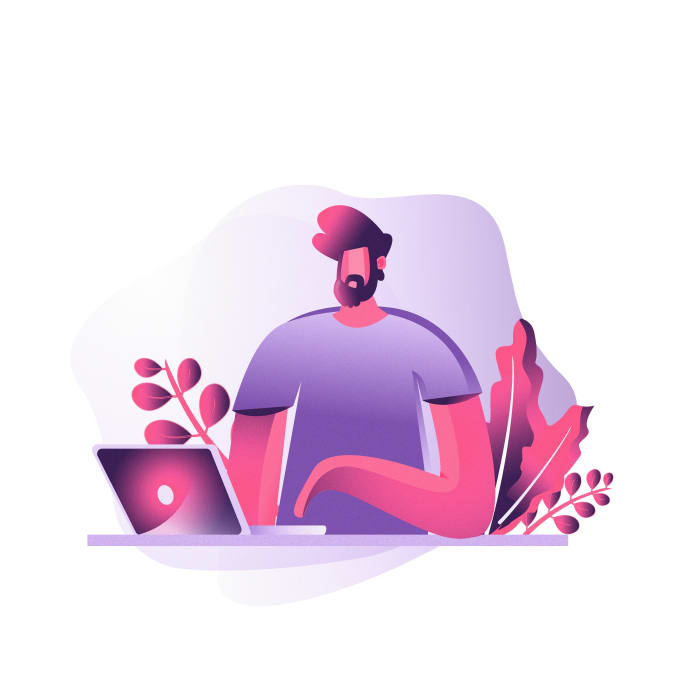 Gig Preview - Make a professional illustration for your UI