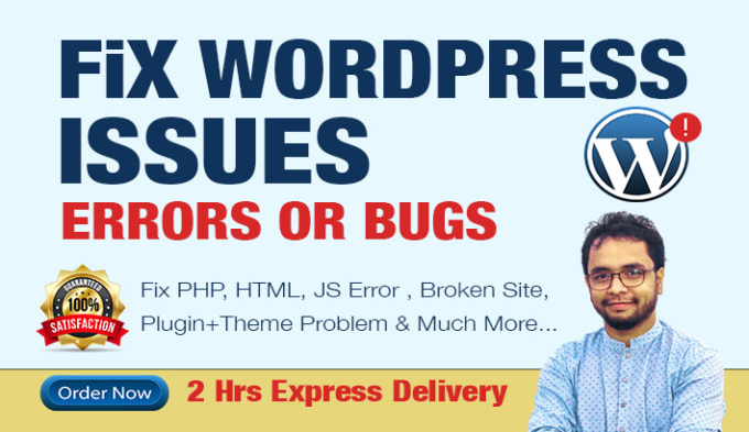 Bestseller - fix wordpress website issues and elementor errors in 2 hours