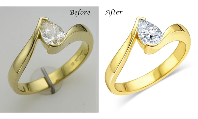 Gig Preview - Do professional high end jewelry images jewelry retouch and image editing