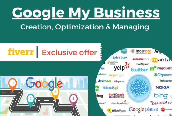 Gig Preview - Create, optimize and top local SEO citation of your google my business listing