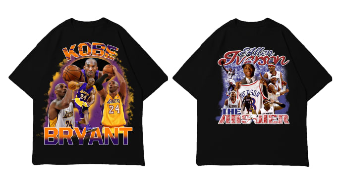 Gig Preview - Design 90s vintage streetwear and rap tee