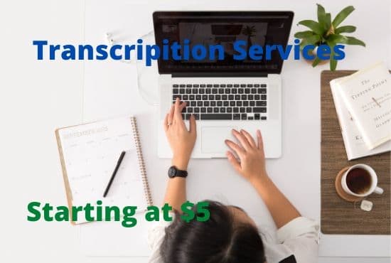 Gig Preview - Provide professional transcriber, transcription services