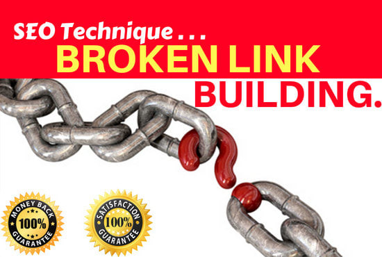 Gig Preview - Find broken links prospects and outreach them