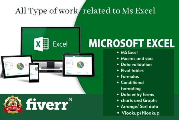 Gig Preview - Create a custom excel microsoft spreadsheet with  formula