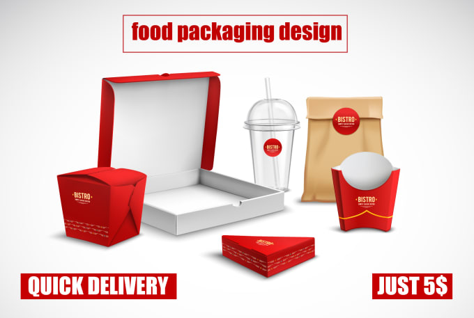 Bestseller - do restaurant or food packaging design