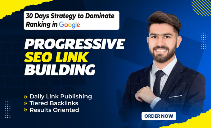 Gig Preview - Do progressive off page SEO backlinks and contextual link building