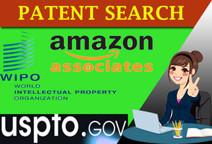 Gig Preview - Do patent search and trademark check for your product or invention