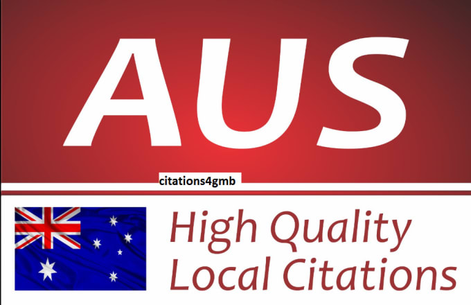 Gig Preview - Do 200 australian citations for local seo