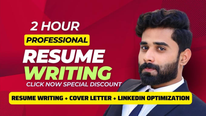 Gig Preview - Deliver a 2 hour professional resume writing service