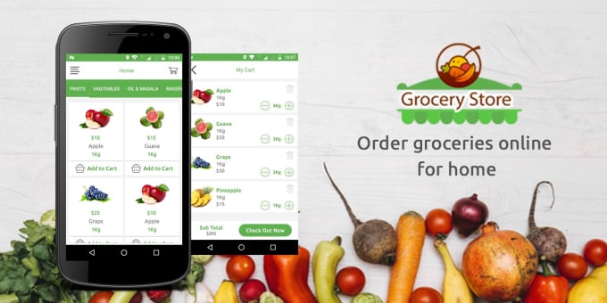 Gig Preview - Make food delivery, grocery, fashion and retail ecommerce app