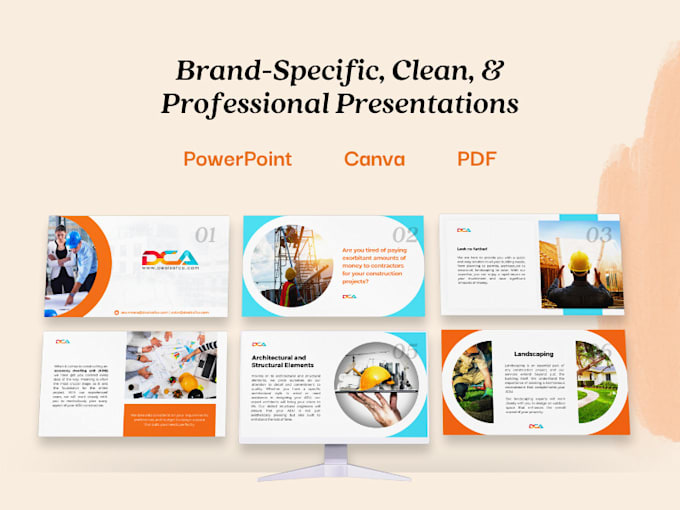 Gig Preview - Design modern presentations in canva and powerpoint