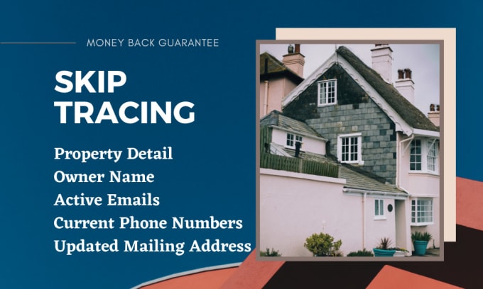 Gig Preview - Be your skip tracer for real estate bulk skip tracing