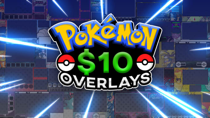 Bestseller - create a pokemon overlay for cheap