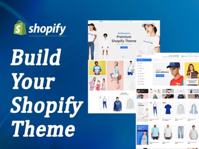 Gig Preview - Create expertly shopify website design and store setup