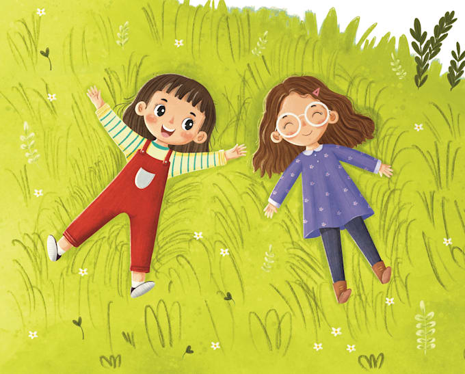 Gig Preview - Draw cute illustration for your childrens book