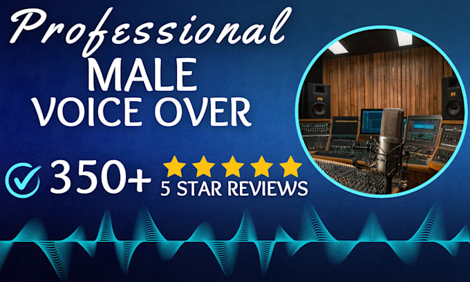 Bestseller - record a professional english male voice over