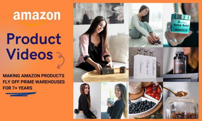 Gig Preview - Create an amazon product video, lifestyle, video ad