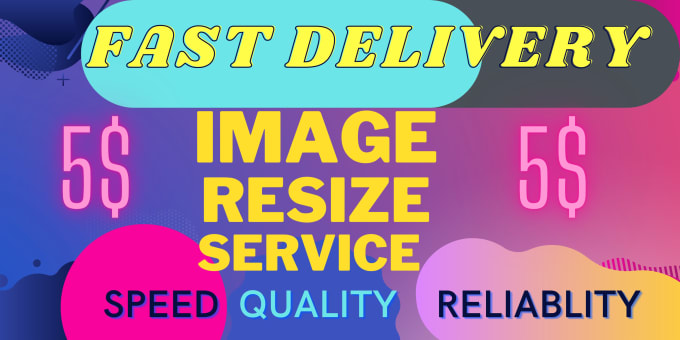 Gig Preview - Expert image resizing for web and print