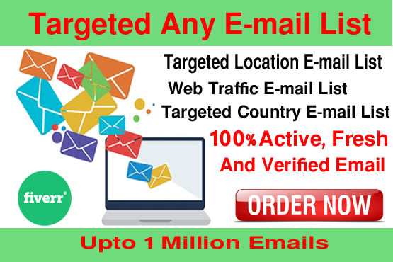 Gig Preview - Create niche targeted email list