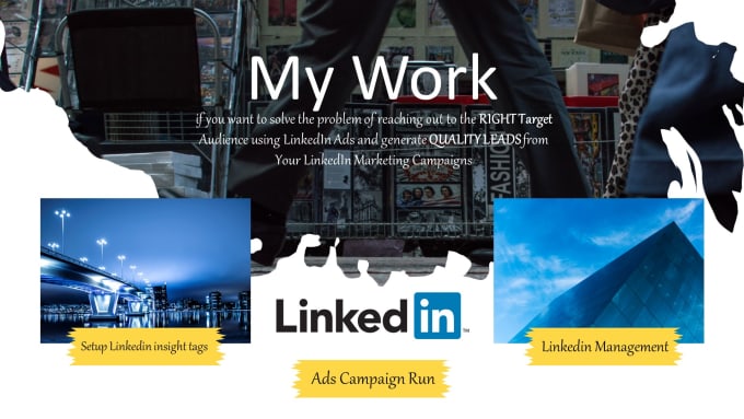 Gig Preview - Manage and optimize your linkedin ad campaign for 30 days