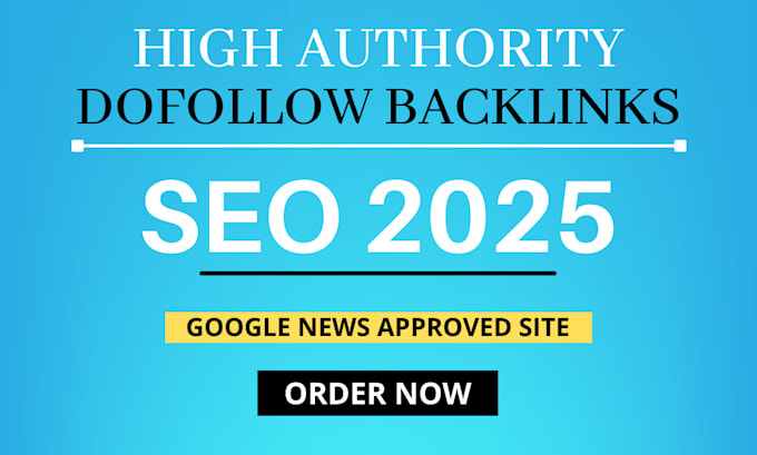 Gig Preview - Build SEO backlinks via high authority dofollow link building method