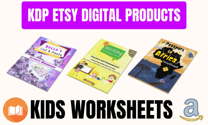 Gig Preview - Create engaging kids activity books for KDP and etsy