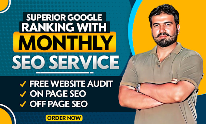 Gig Preview - Be a professional SEO consultant and expert for top google rankings