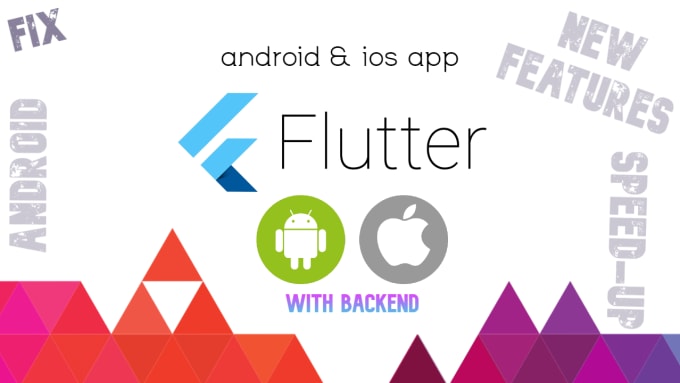 Gig Preview - Build a flutter app from scratch with backend