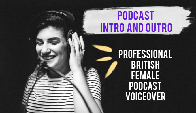 Gig Preview - Be your podcast intro or outro voice over