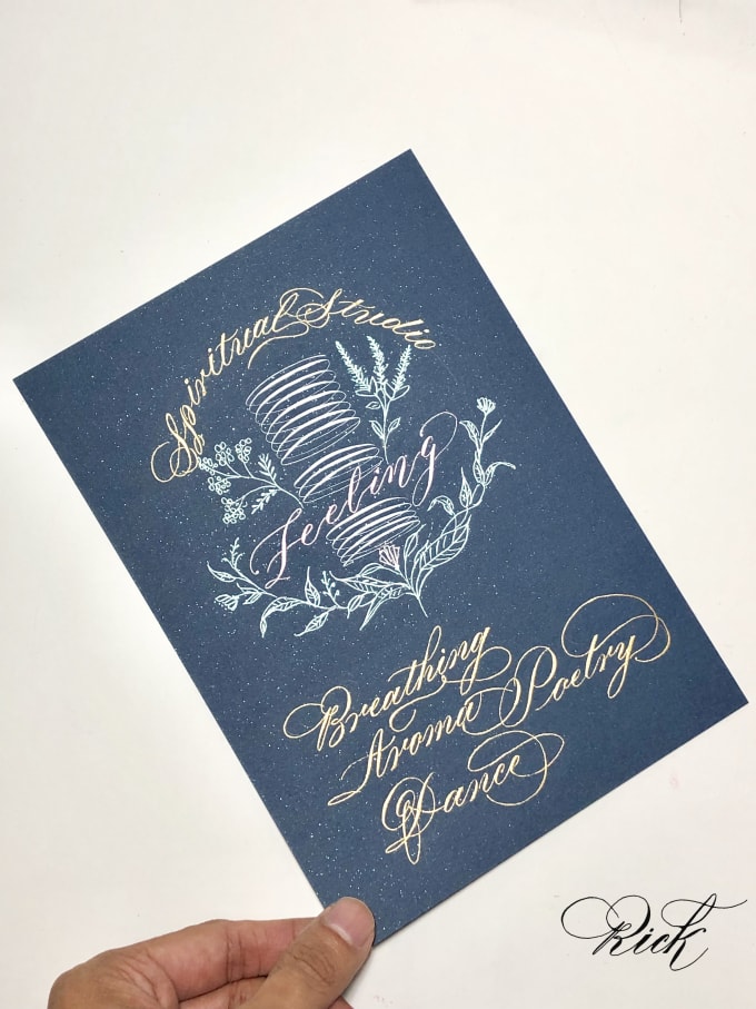 Bestseller - do calligraphy, card design, custom lettering