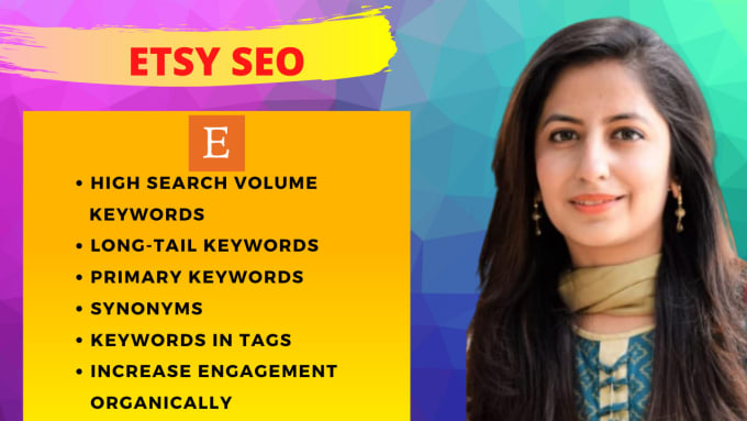 Gig Preview - Do your etsy SEO by writing your etsy titles and tags