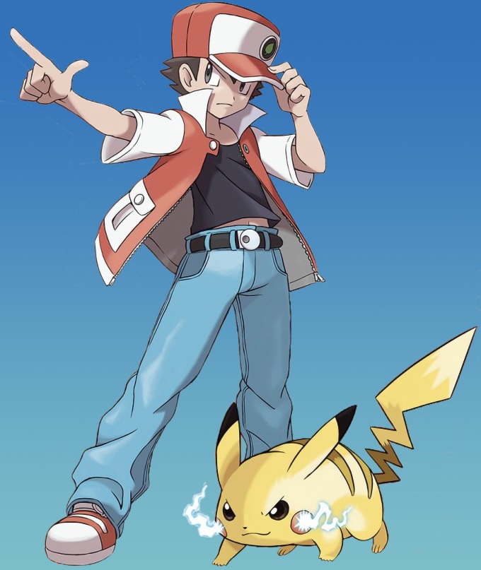 Gig Preview - Create a pokemon trainer drawing for your kid or friend