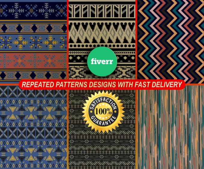 Gig Preview - Provide seamless pattern design service