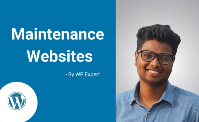 Gig Preview - Maintain, secure, and optimize your wordpress website