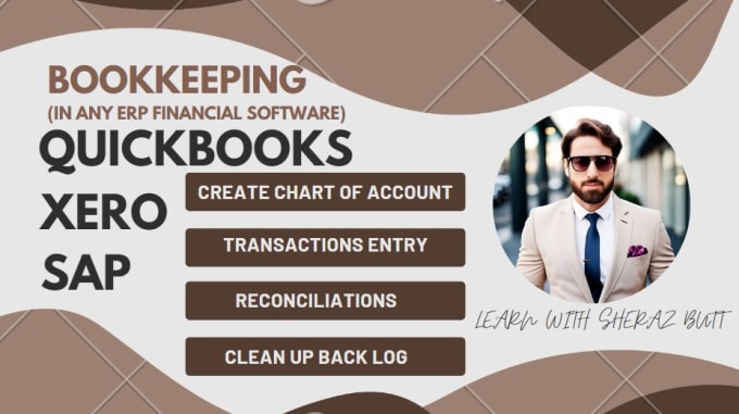 Gig Preview - Do accounting and bookkeeping in quickbooks, xero online