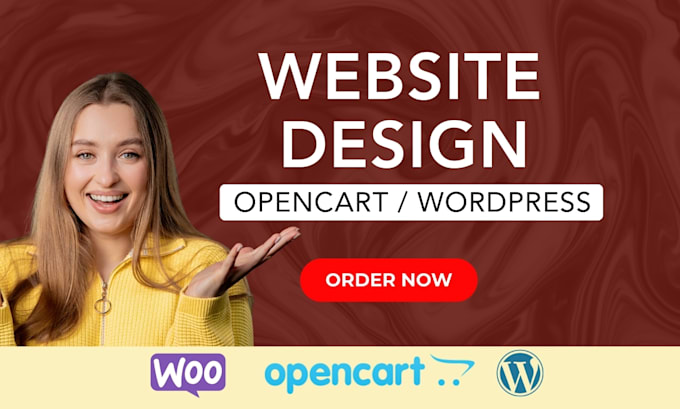 Gig Preview - Do opencart ecommerce design, redesign or fix wordpress shop