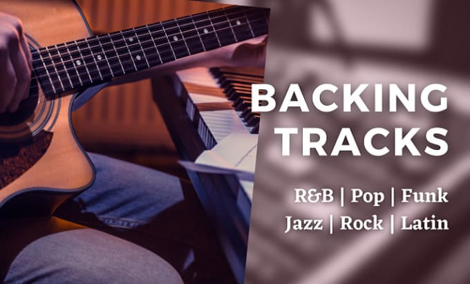 Gig Preview - Make natural sounding backing tracks for your song or cover