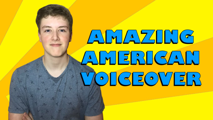 Gig Preview - Make an amazing american male voiceover