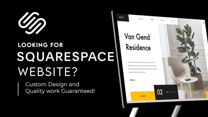 Gig Preview - Create a professional squarespace website