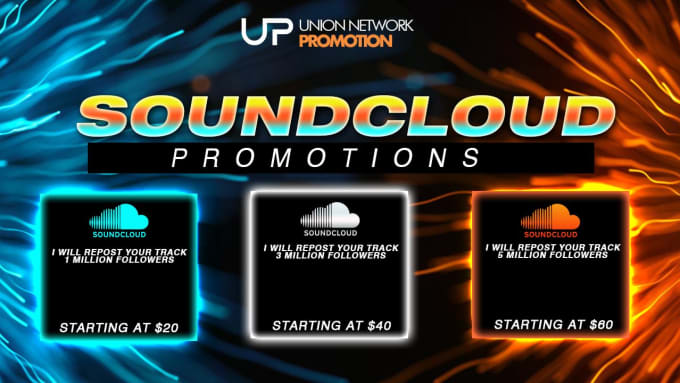 Gig Preview - Promote your soundcloud tracks to 5 million followers