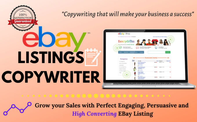 Gig Preview - Write persuasive ebay listing product descriptions