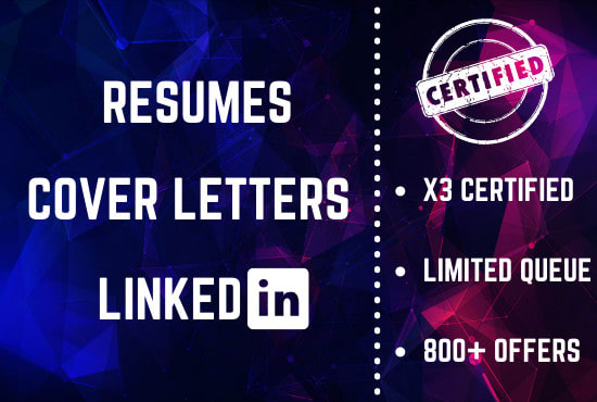 Gig Preview - Create successful resumes, cover letters, and linkedin