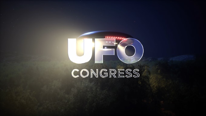 Gig Preview - Make a ufo 3d logo reveal